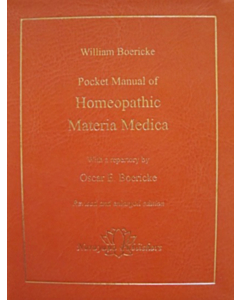 OUT OF PRINT: Pocket Manual of Homeopathic Materia Medica &amp; Repertory - Western edition