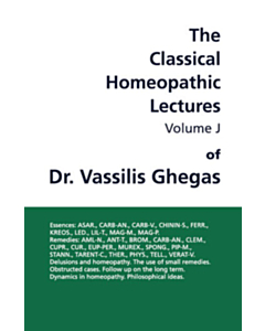 Classical Homeopathic Lectures - Volume J
