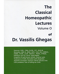 Classical Homeopathic Lectures - Volume O