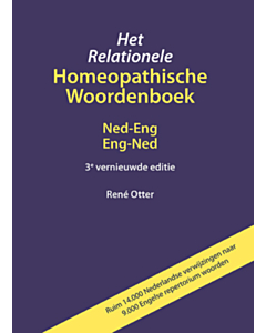Het Relationele Homeopathische Woordenboek (3e druk)