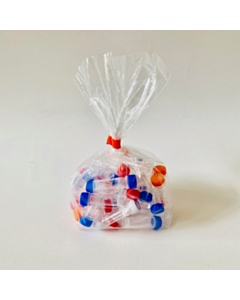 Plastic buisje met schroefdop Gemixed (50 stuks)