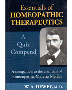 Essentials of Homeopathic Therapeutics
