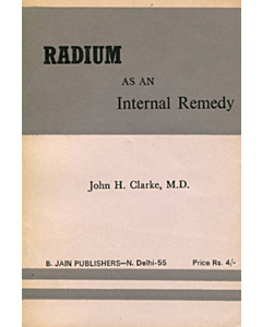 Radium As An Internal Remedy