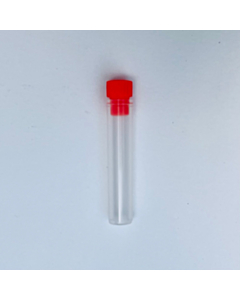 Plastic buisje ROOD (100 stuks)