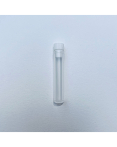 Plastic buisje WIT (100 stuks)
