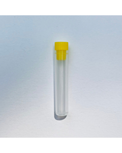 Plastic buisje GEEL (100 stuks)