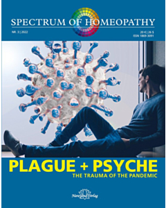 Spectrum of Homeopathy 2022-3, Plague and Psyche - The trauma of the pandemic